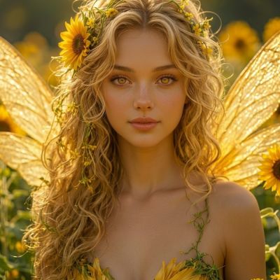 🇺🇦 Solara the Sunflower Fairy: Keeper of Hope and Warmth ☀