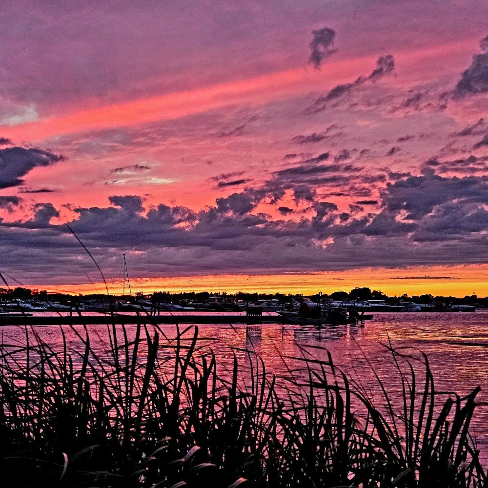 The sky was completely grey until it exploded in color, photo by tricofthelight on the wall
