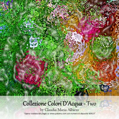 Collezione Colori D'Acqua - Two - By Claudia Maria Albiero