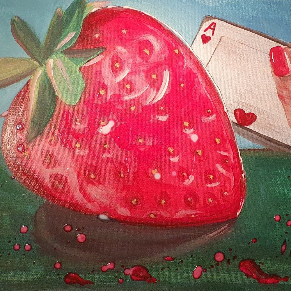 As, photo by Maca on the wall