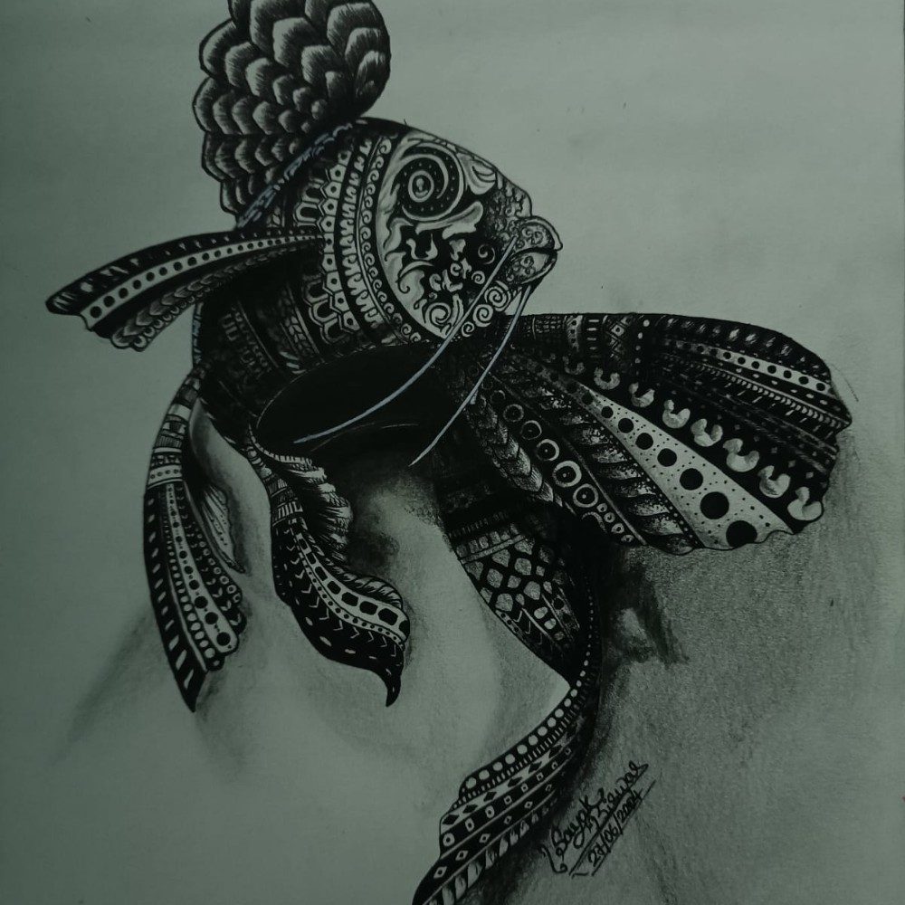 MANDALA FISH, photo by SKAI_ARTStudio on the wall