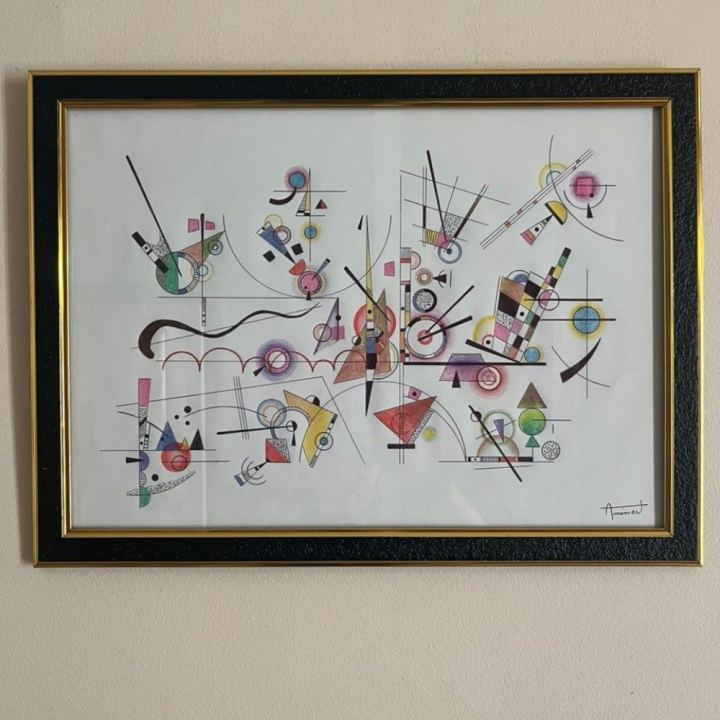 The Baby Artist, photo by ymamimerart on the wall