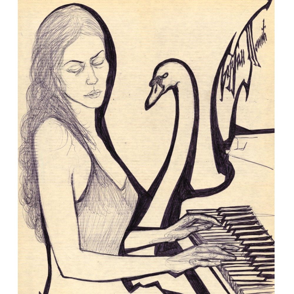 Piano, photo by Borjan1987 on the wall