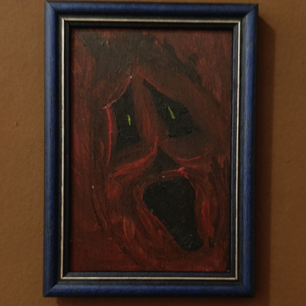 my scream, photo by Nina_Zindovic on the wall