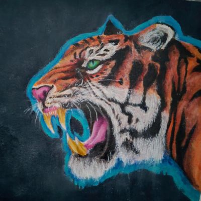 The ferocious tigers Roar