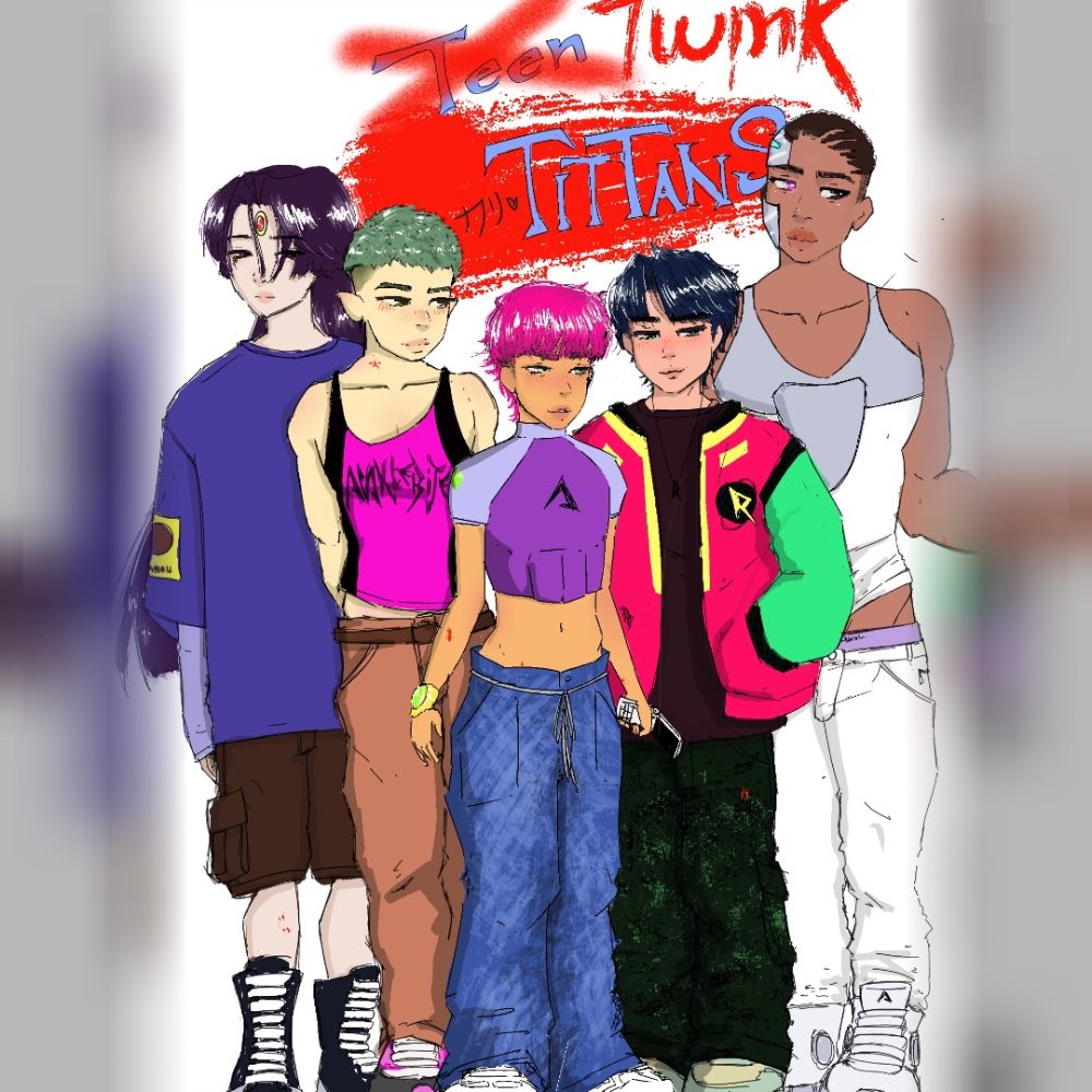 Twink tittans, photo by zombiegirl on the wall