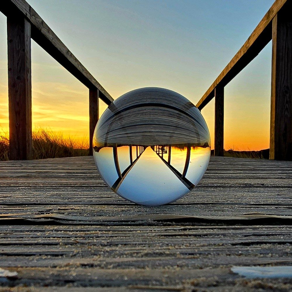 Where Perspectives Meet, photo by WorldInASphere on the wall