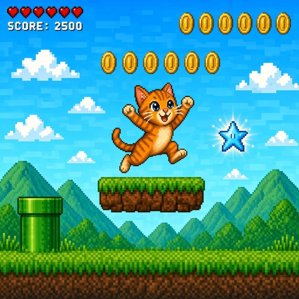Level Complete, photo by PixelPurr on the wall