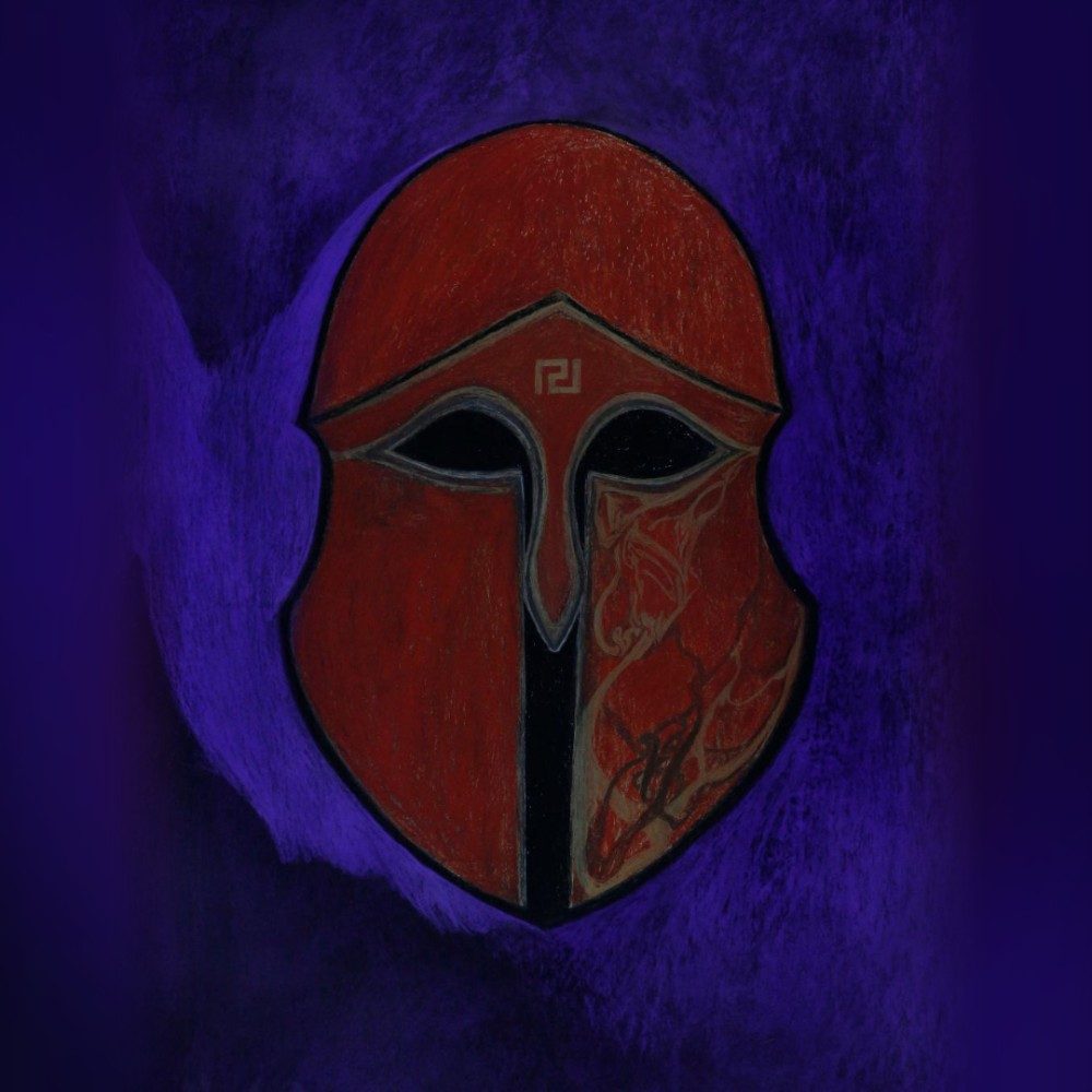 Helm of Hades, photo by Borjan1987 on the wall