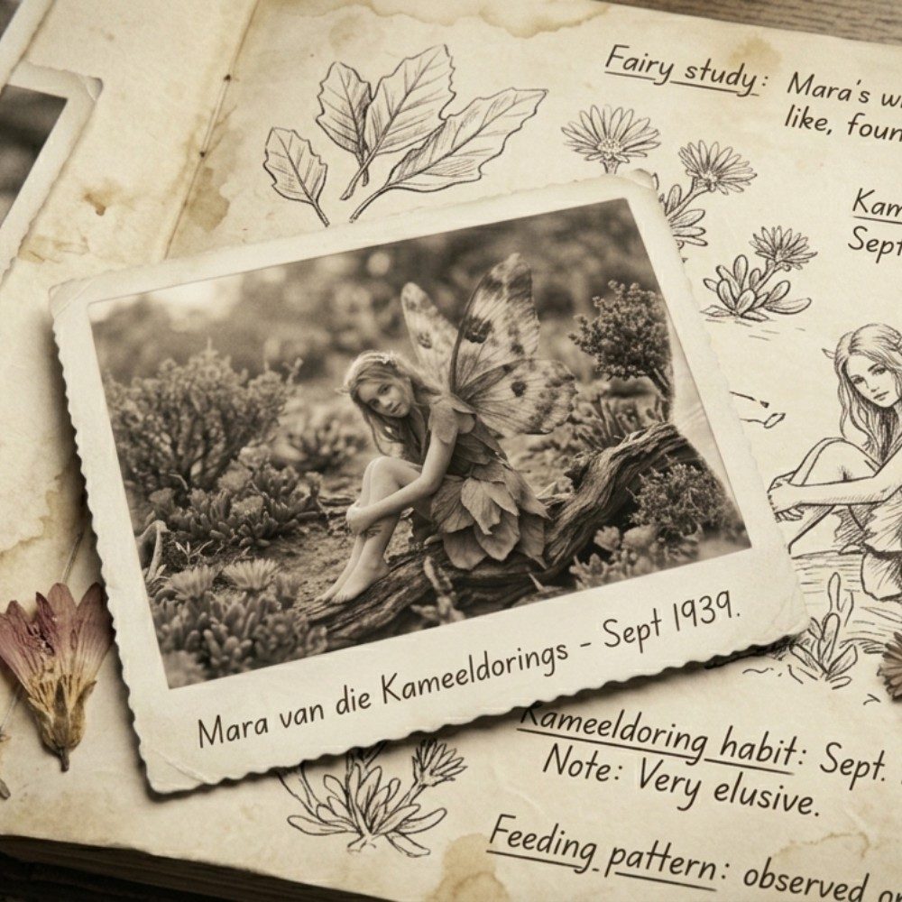 Mara van die Kameeldorings - Sept 1939, photo by Quiet_Lines on the wall