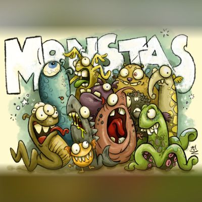 Monstas (procreate)