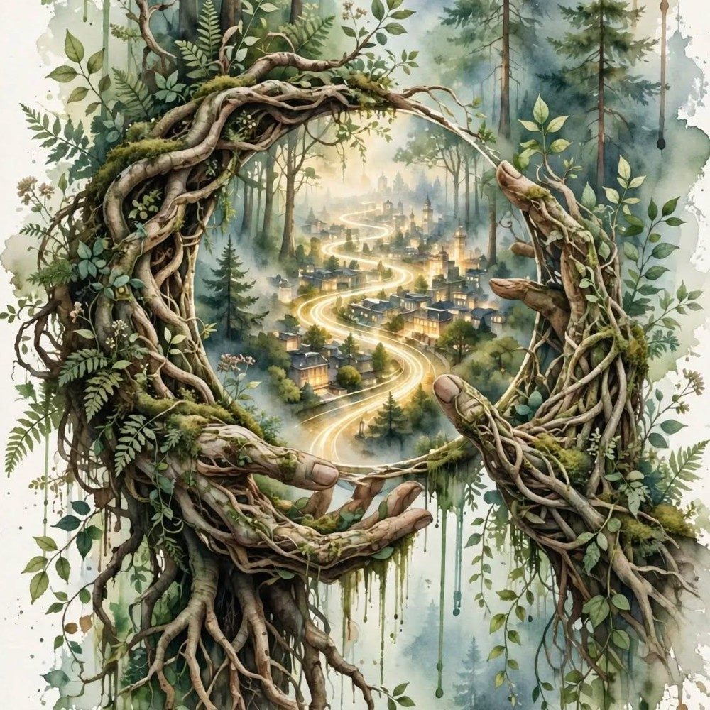 Protect the nature it will protect you in return .., photo by DearAnimora on the wall