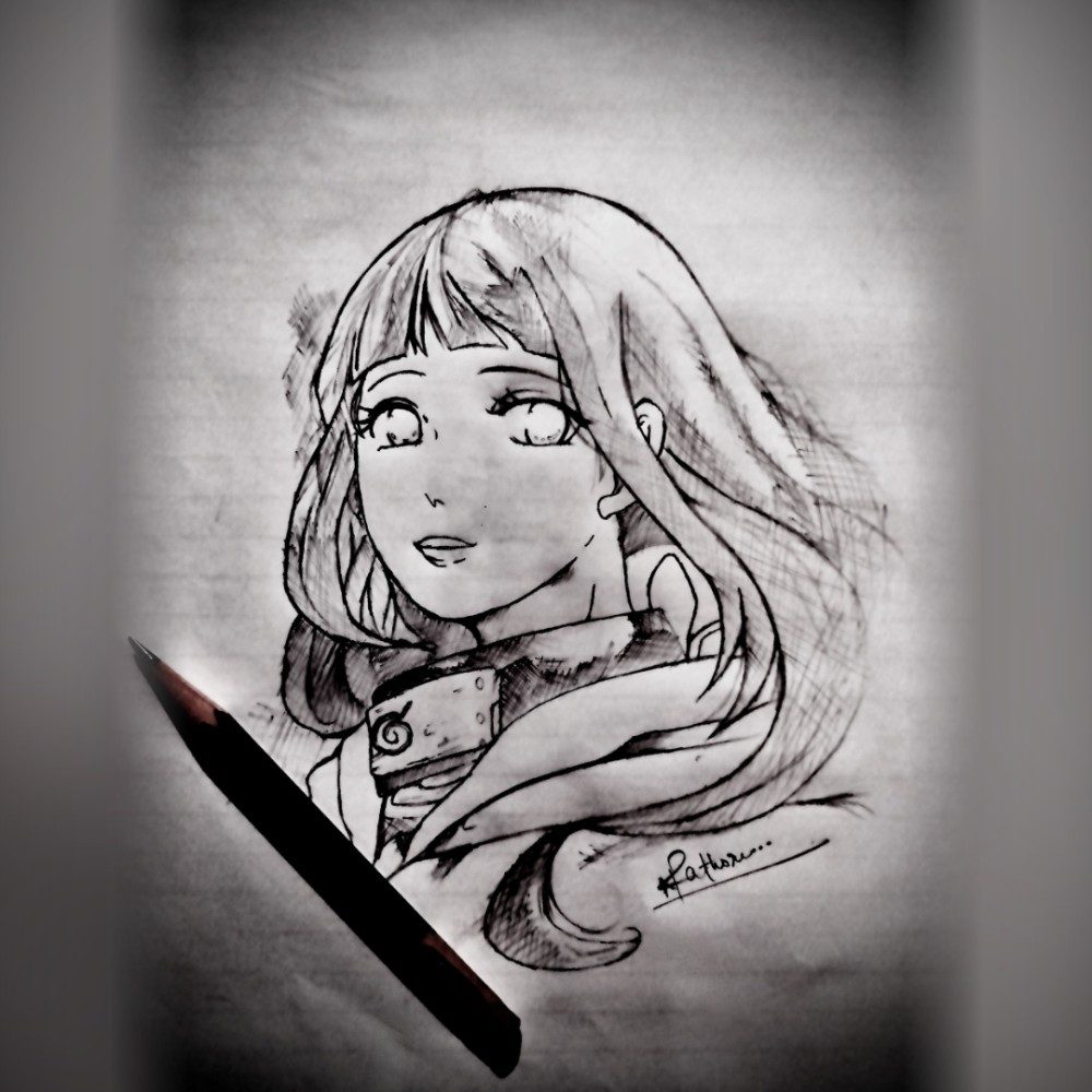 Hinata 🙂‍↕️, photo by ntrverseart on the wall