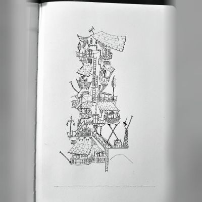 Hallucinated Vertical Houses