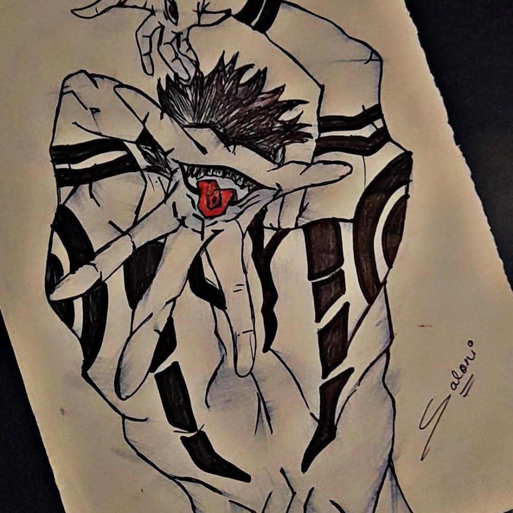 Sukuna, photo by saloni_rajput on the wall