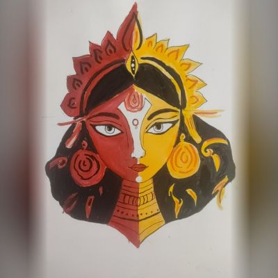 Navratri drawing