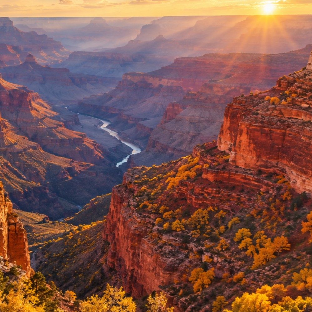 ​🌅🦅 Grand Canyon National Park — Arizona, USA, photo by Paloama on the wall