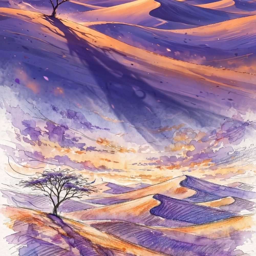 Purple wind rest, photo by DearAnimora on the wall