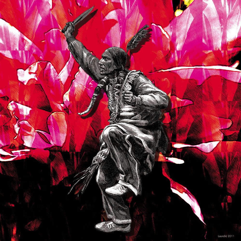 Danse Rouge - 2011, photo by LaureBe on the wall