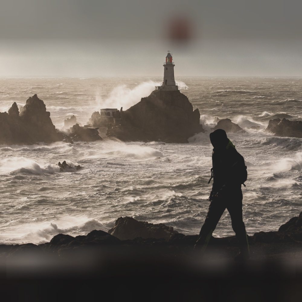 Corbiere Lighthouse, photo by fotos_sg on the wall · WallPixelArt Photography
