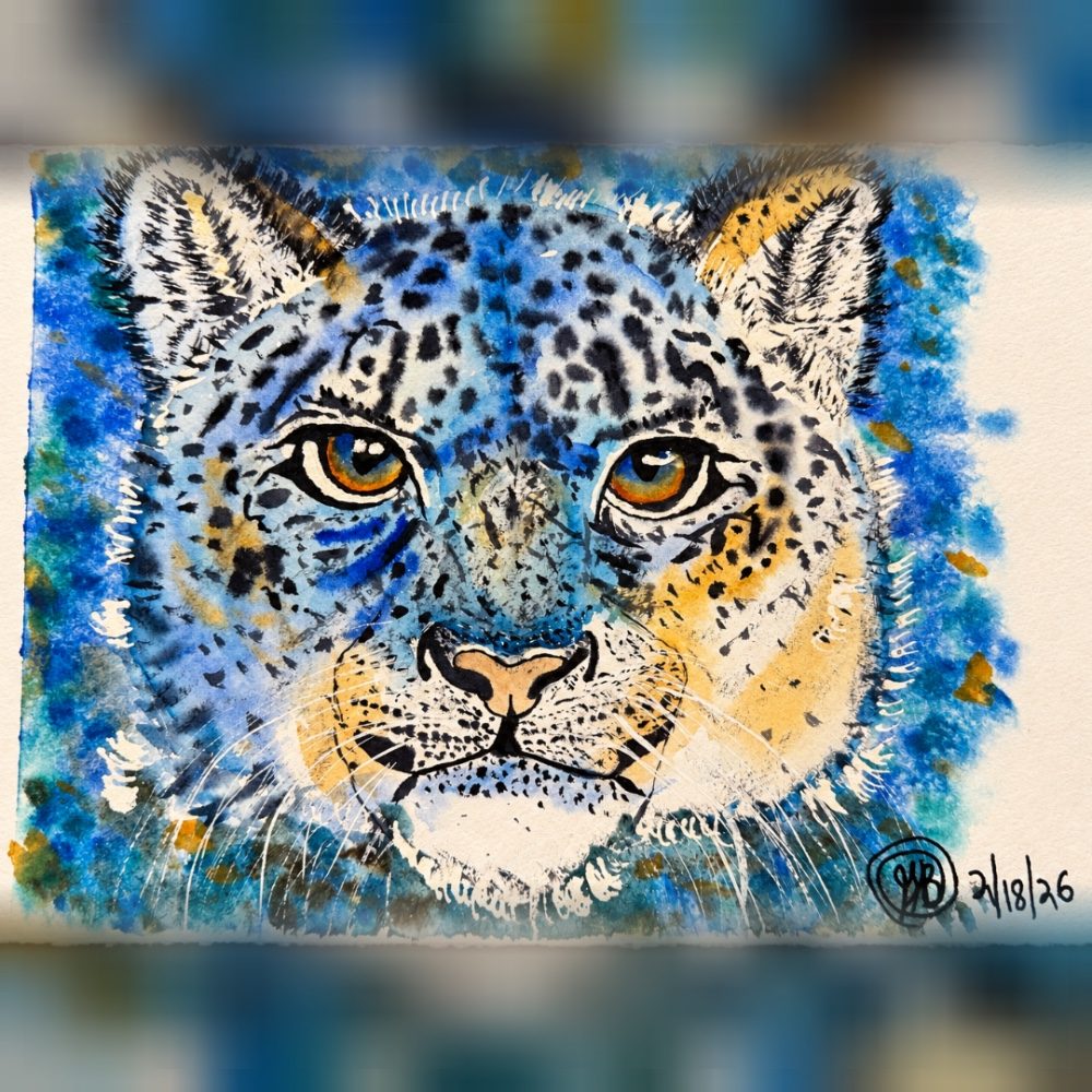 My Watercolor Lion., photo by gtb718199 on the wall